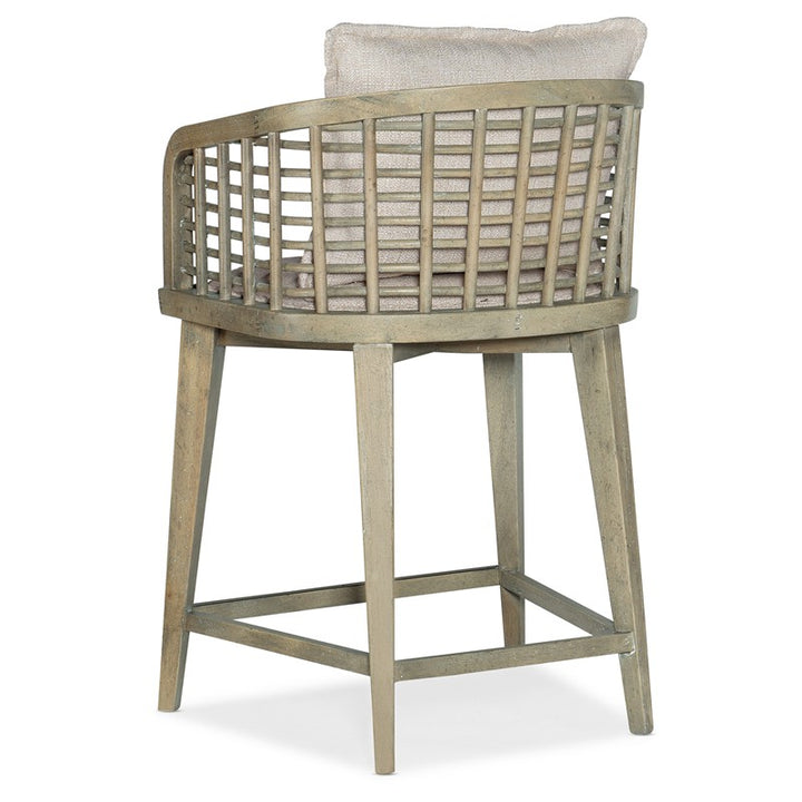 Surfrider - Barrel Back Counter Stool