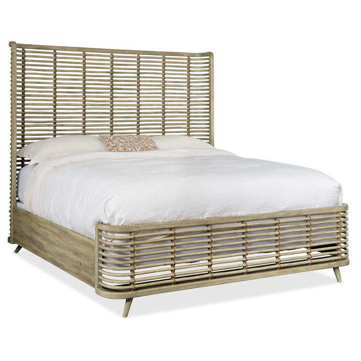 Surfrider - Queen Rattan Bed