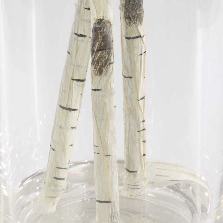 Nigra - Birch Vase Centerpiece - Green