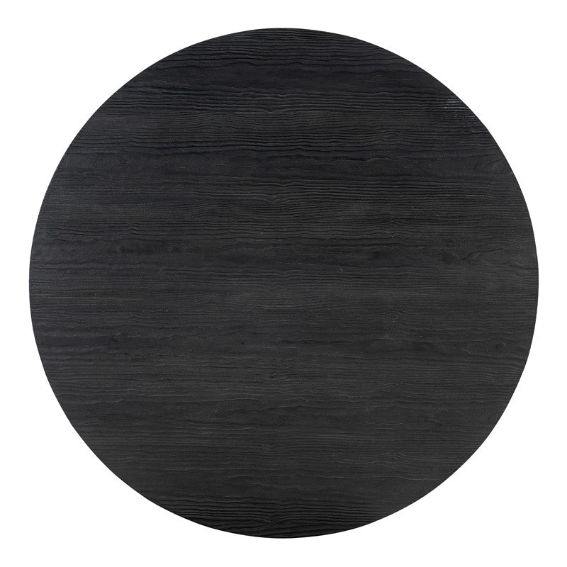 Chapman - Shou Sugi Ban Round Cocktail Table