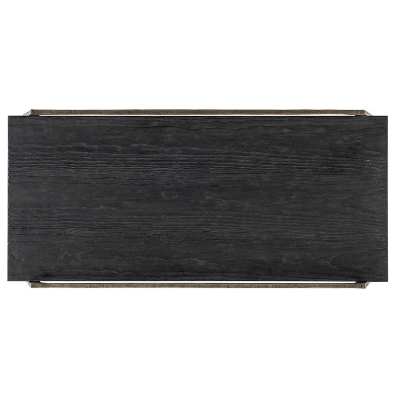 Chapman - Shou Sugi Ban Rectangle Cocktail Table