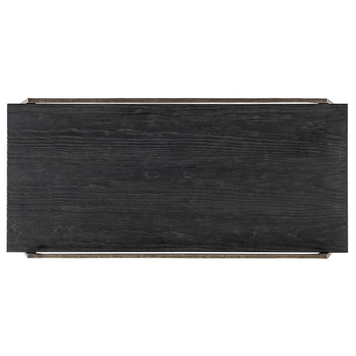 Chapman - Shou Sugi Ban Rectangle Cocktail Table