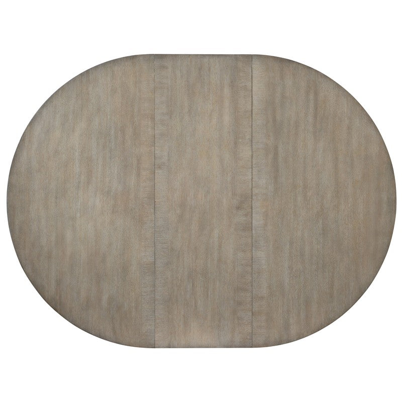 Affinity - 48" Round Pedestal Dining Table With 1-18" Leaf