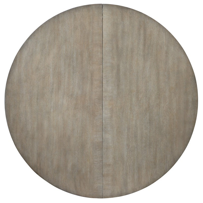 Affinity - 48" Round Pedestal Dining Table With 1-18" Leaf