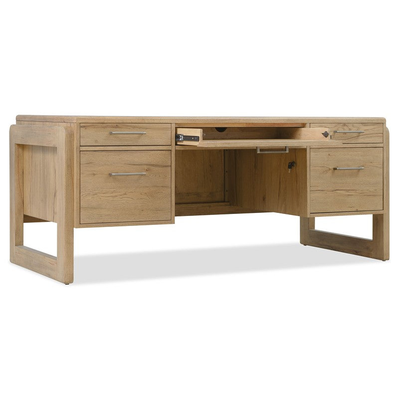 Kalamazoo - Executive Desk - Light Brown