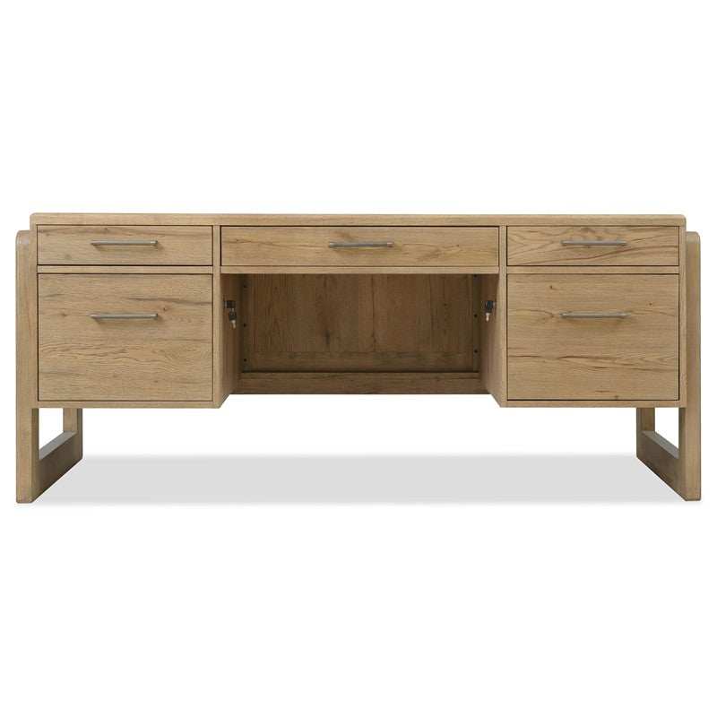 Kalamazoo - Executive Desk - Light Brown