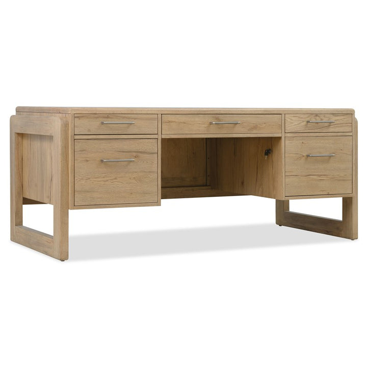 Kalamazoo - Executive Desk - Light Brown