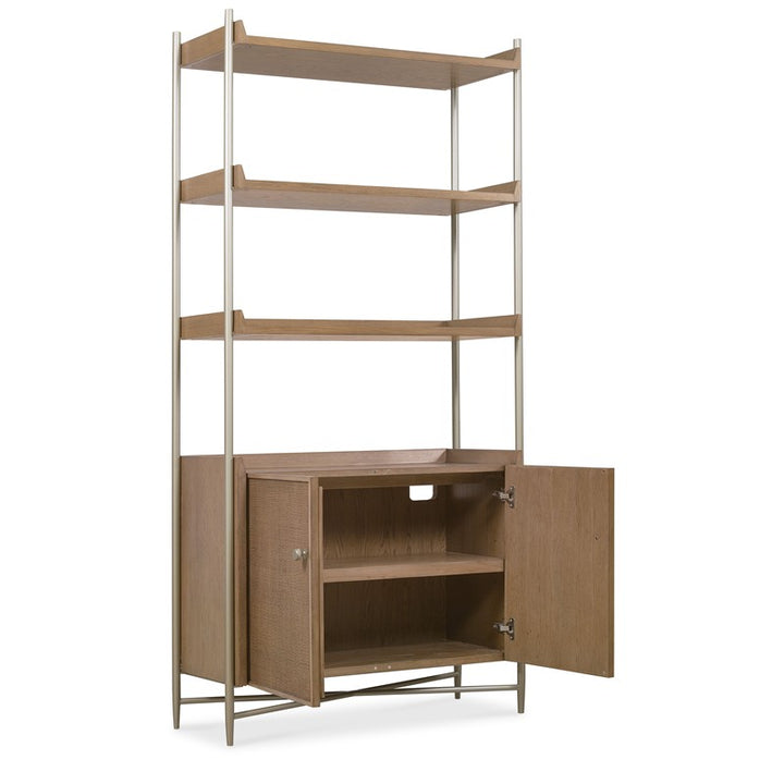 Sonnet - Sonnet Bookcase - Dark Gray