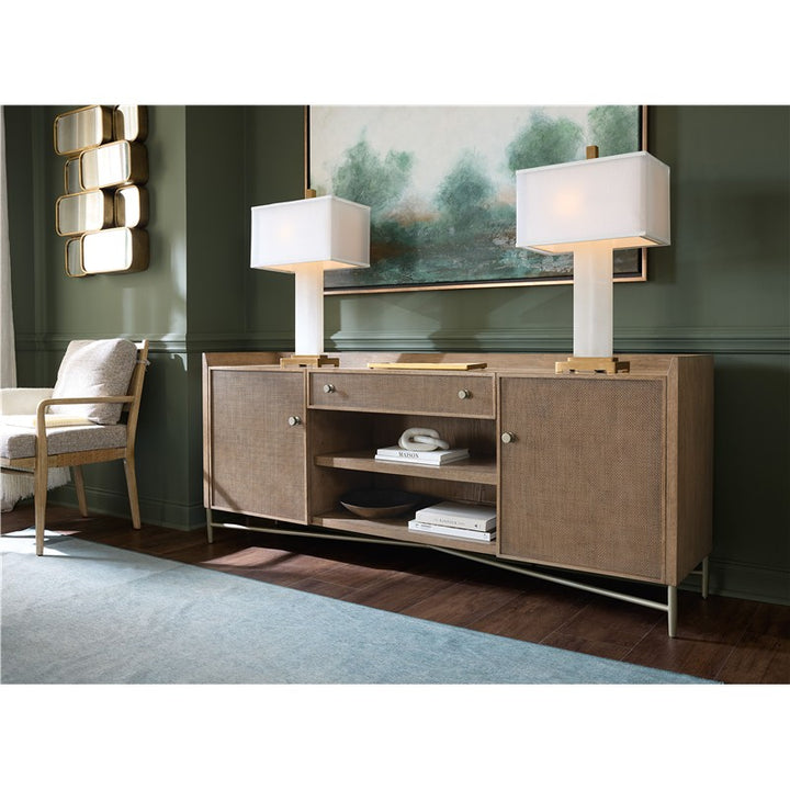 Sonnet - Sonnet Credenza - Dark Gray