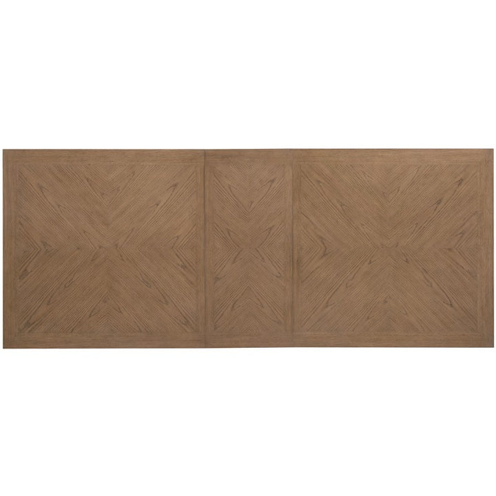 Sonnet - Rectangular Dining Table With One 18" Leaf - Dark Gray