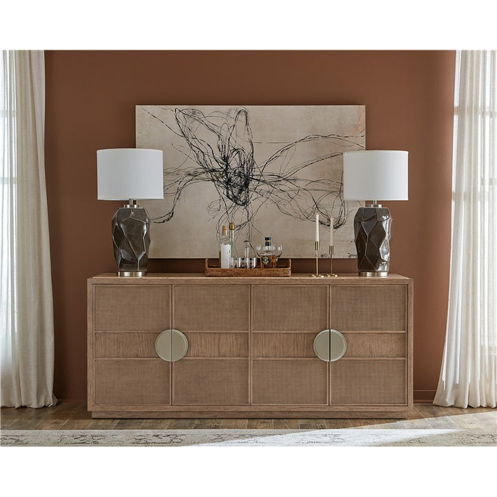 Sonnet - Dining Credenza - Dark Gray