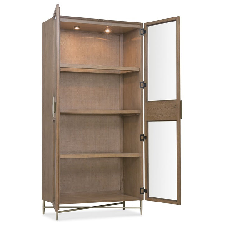 Sonnet - Display Cabinet - Dark Gray