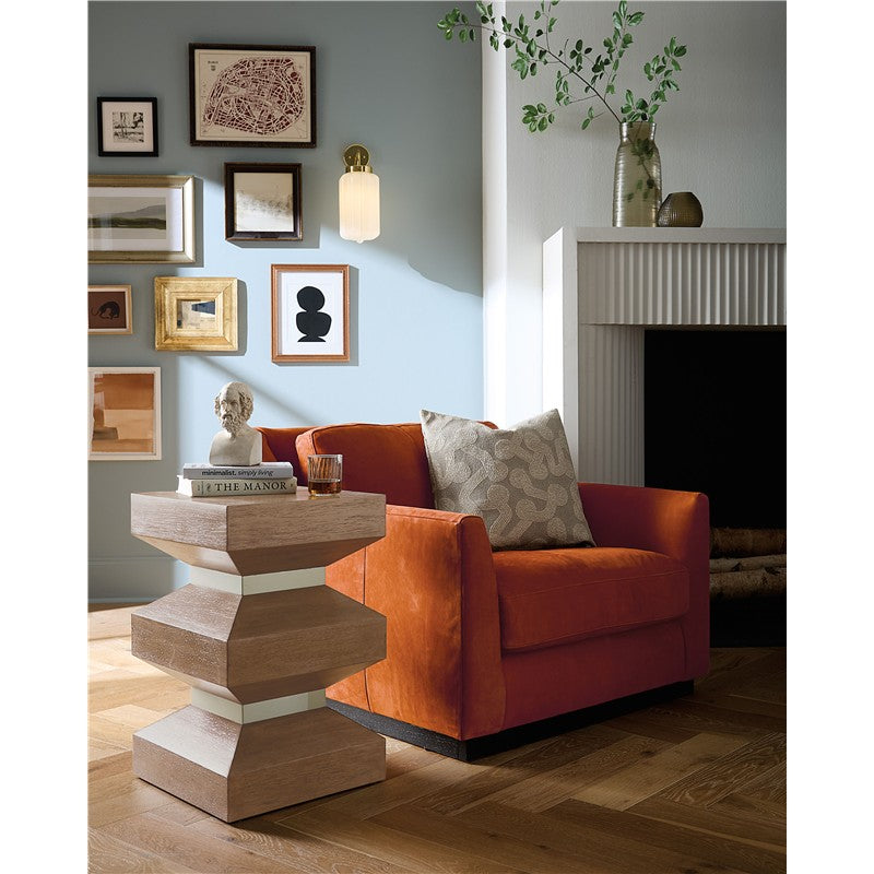 Sonnet - Square End Table - Dark Gray