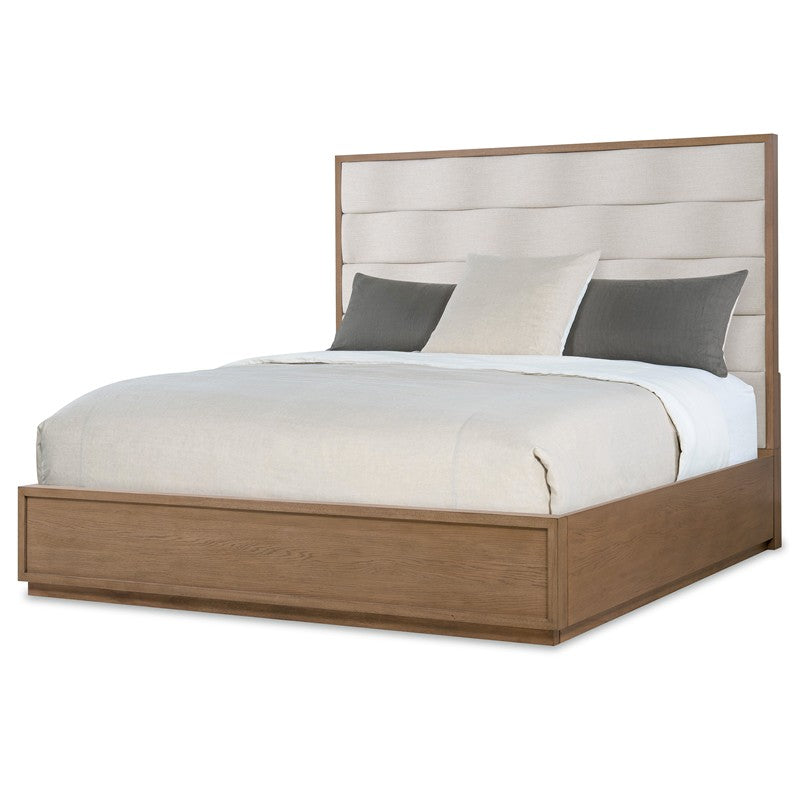 Sonnet - Queen Upholstered Bed - Beige