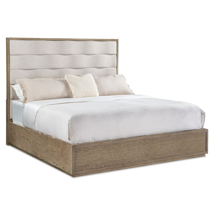 Sonnet - California King Upholstered Bed - Beige