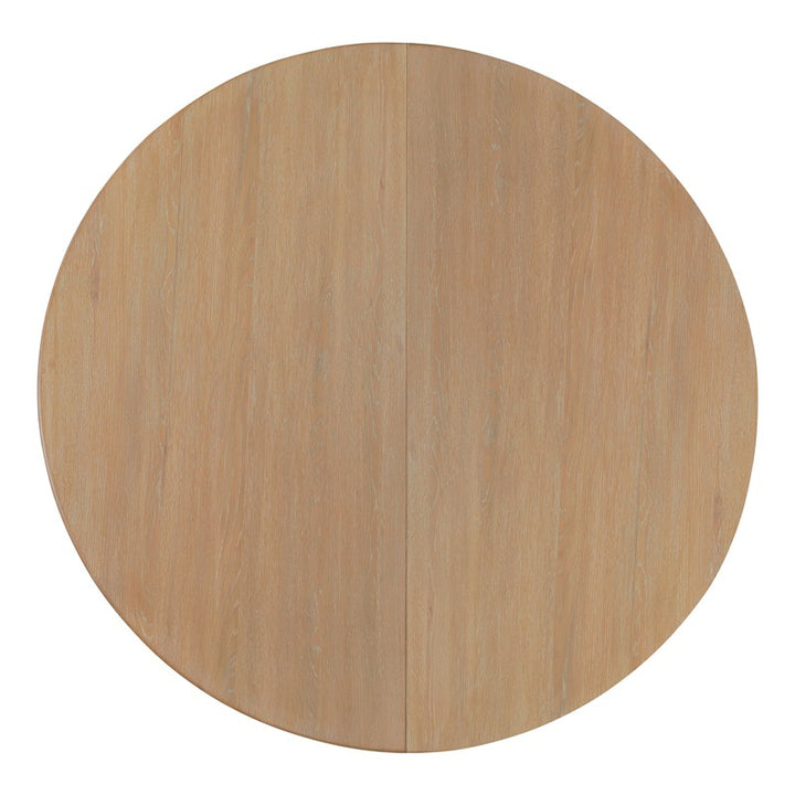 Banyon Bay - Round Dining Table With One 18" Leaf - Light Brown
