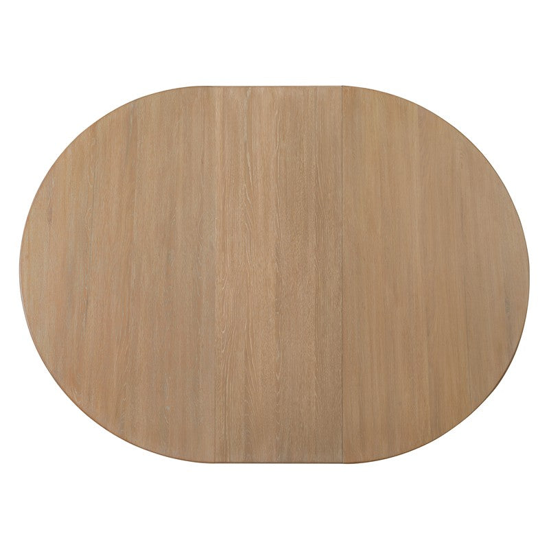 Banyon Bay - Round Dining Table With One 18" Leaf - Light Brown