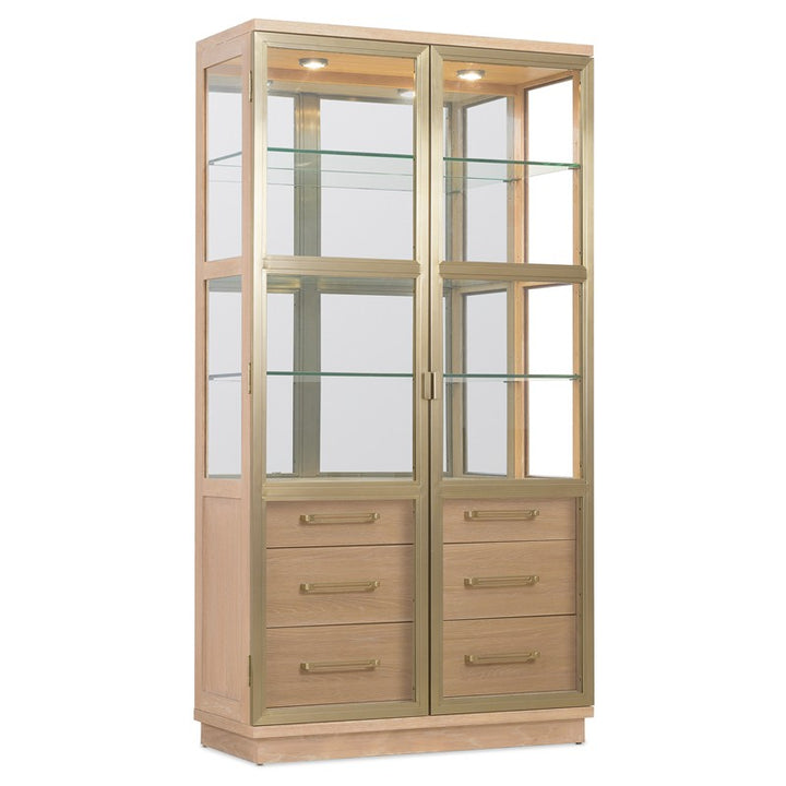 Banyon Bay - Display Cabinet - Desert Oak