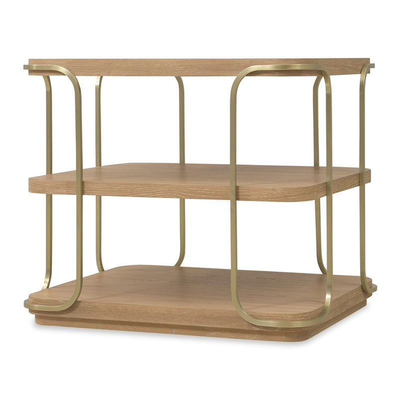 Banyon Bay - End Table - Desert Oak
