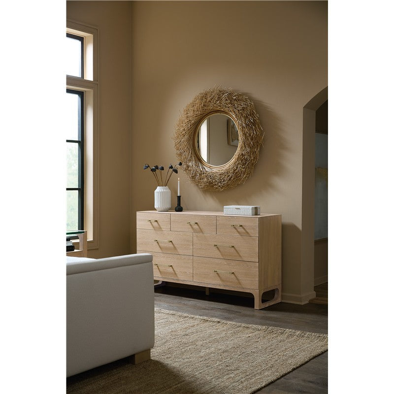 Banyon Bay - Seven Drawer Dresser - Light Brown