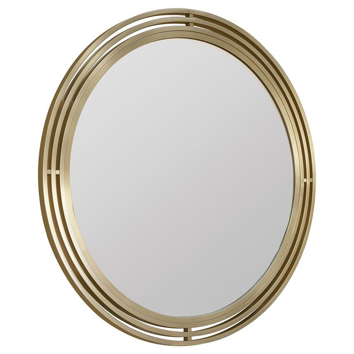 Banyon Bay - Round Mirror - Gold