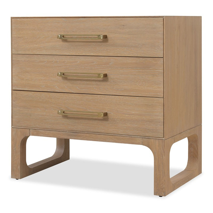 Banyon Bay - Three Drawer Nightstand - Light Brown