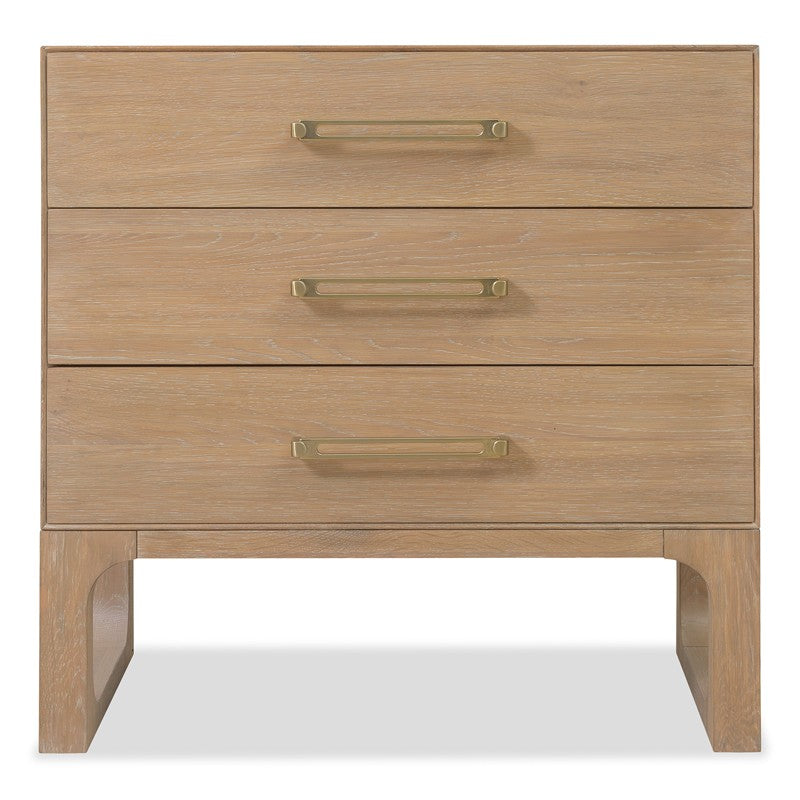 Banyon Bay - Three Drawer Nightstand - Light Brown