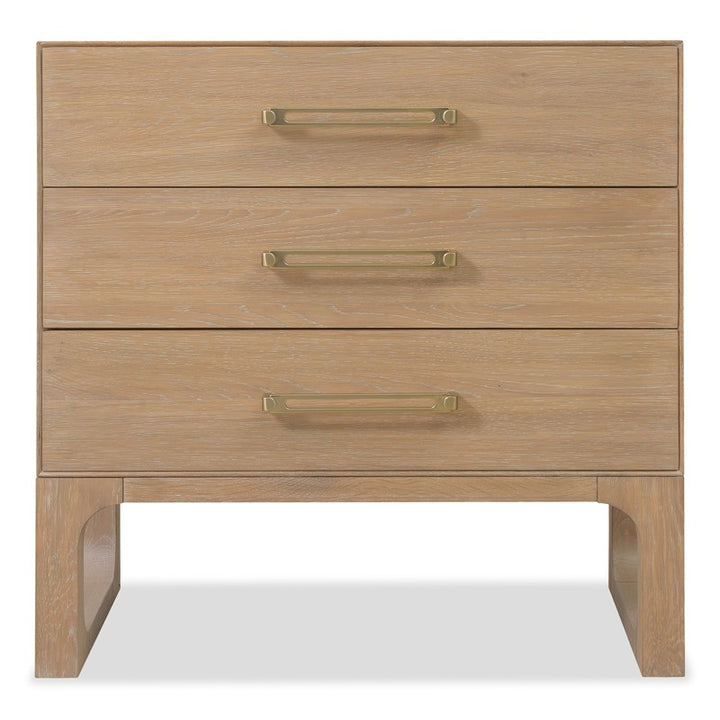 Banyon Bay - Three Drawer Nightstand - Light Brown