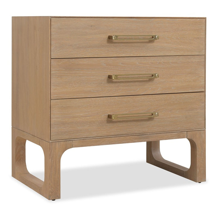 Banyon Bay - Three Drawer Nightstand - Light Brown