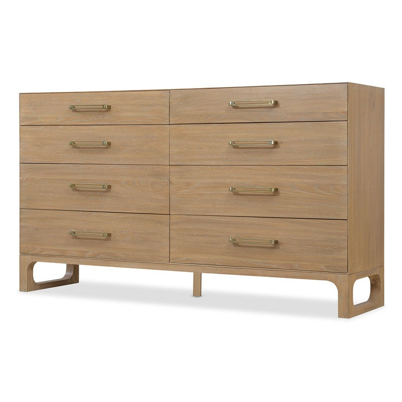 Banyon Bay - Eight Drawer Dresser - Light Brown