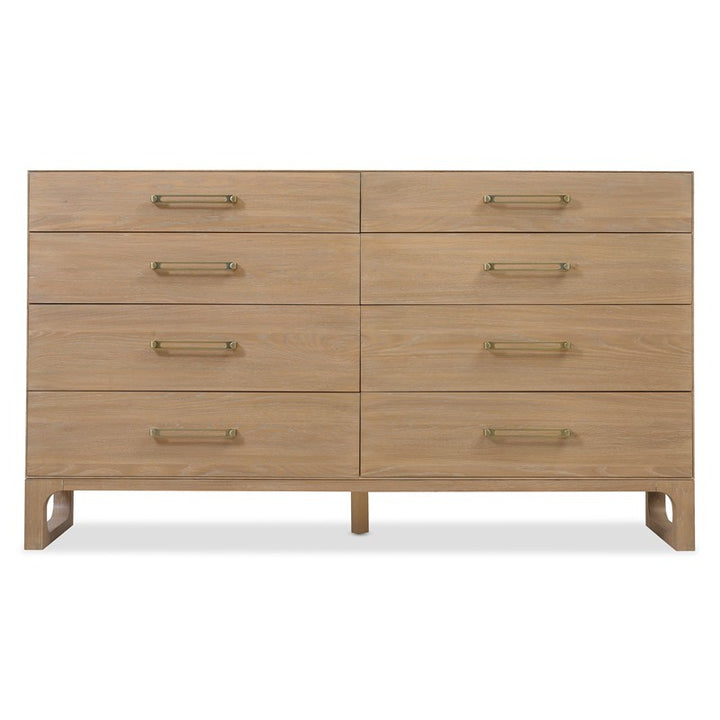 Banyon Bay - Eight Drawer Dresser - Light Brown