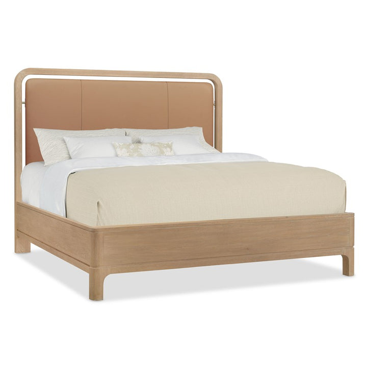 Banyon Bay - Queen Panel Bed - Desert Oak Brown