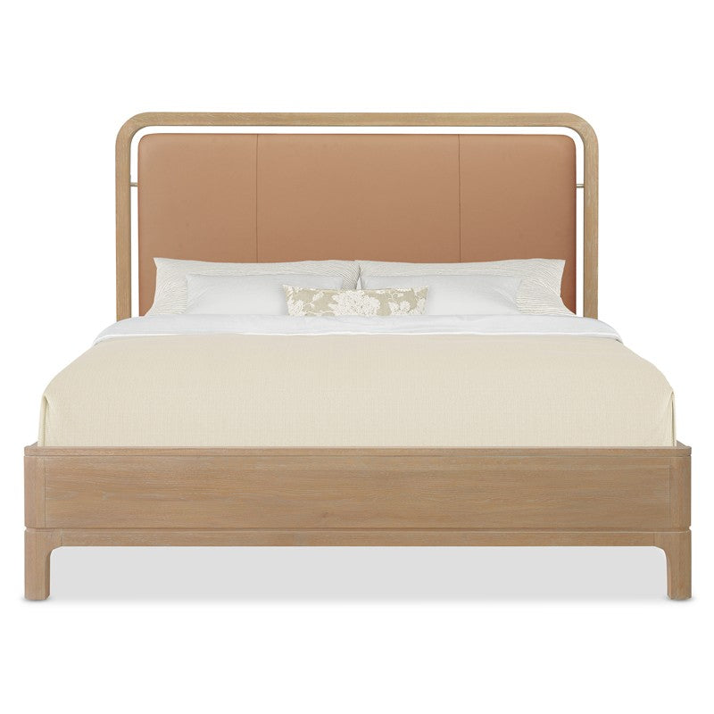 Banyon Bay - King Panel Bed - Desert Oak Brown