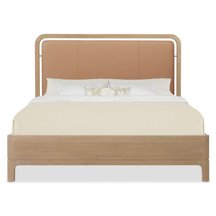 Banyon Bay - King Panel Bed - Desert Oak Brown