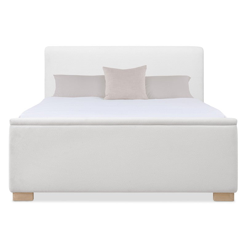 Banyon Bay - King Upholstered Bed - White