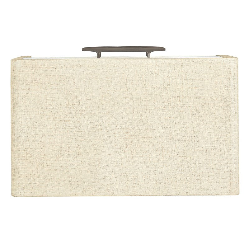Cascade - 3-Drawer Nightstand - Beige / White