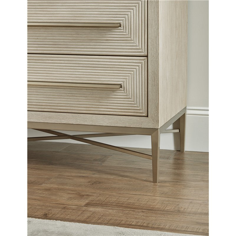 Cascade - 6-Drawer Dresser - Light Brown