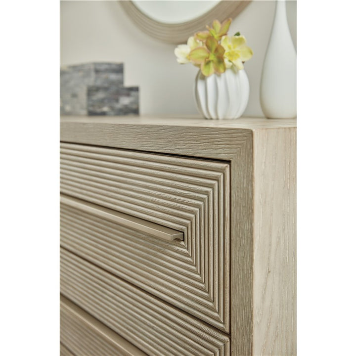 Cascade - 6-Drawer Dresser - Light Brown