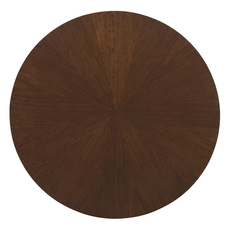Archives - Round Pedestal Dining Table - Dark Brown