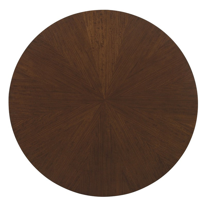 Archives - Round Pedestal Dining Table - Dark Brown