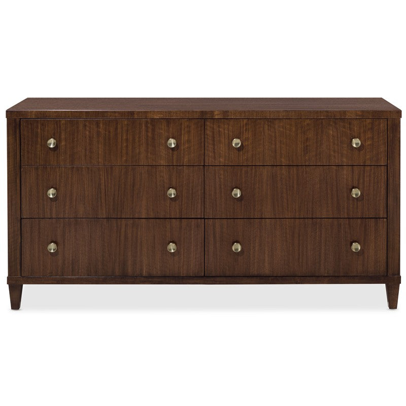 Archives - Six-Drawer Dresser - Dark Brown