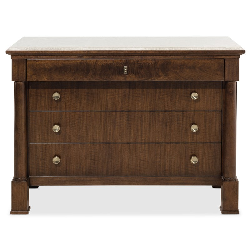 Archives - Four-Drawer Chest - Dark Brown