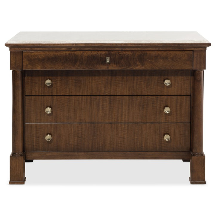 Archives - Four-Drawer Chest - Dark Brown