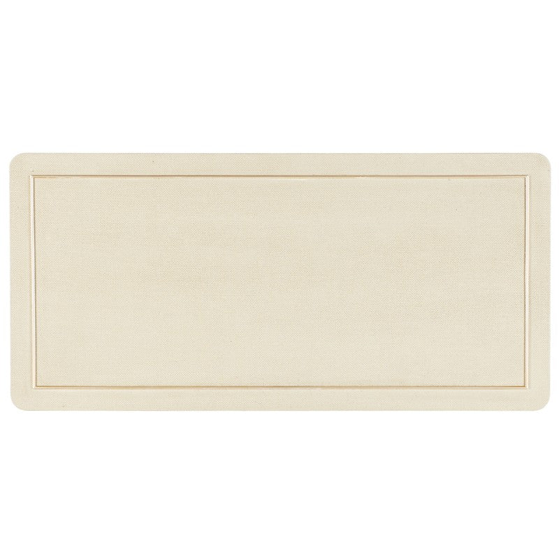 Archives - Raffia Three-Drawer Chest - Beige