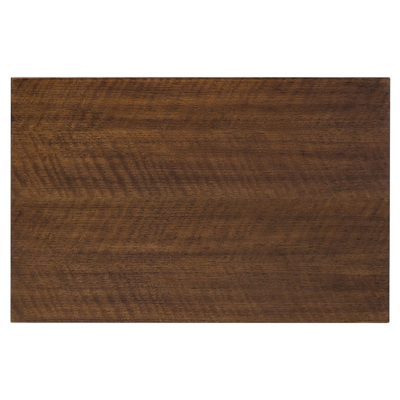 Archives - Two-Drawer Nightstand - Dark Brown
