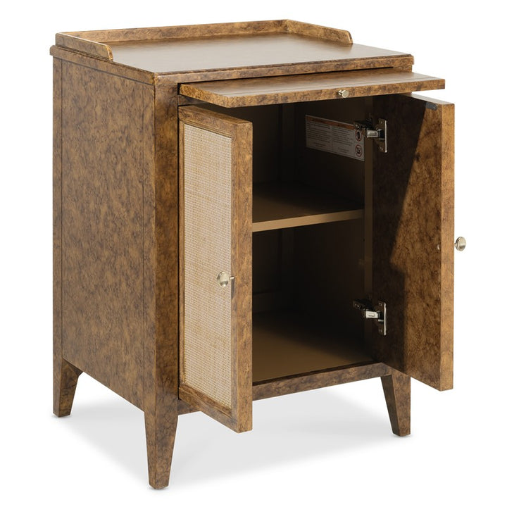Archives - Two-Door Nightstand - Dark Brown