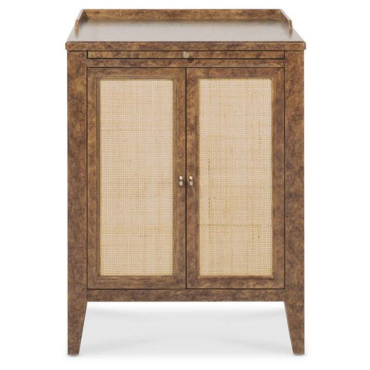 Archives - Two-Door Nightstand - Dark Brown