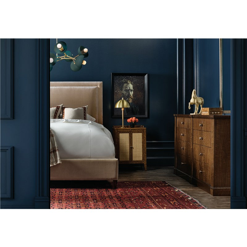 Archives - Two-Door Nightstand - Dark Brown