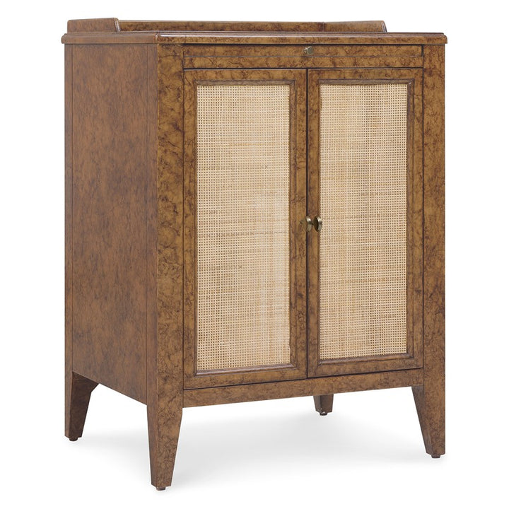 Archives - Two-Door Nightstand - Dark Brown