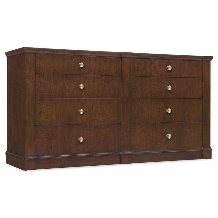 Archives - Eight-Drawer Dresser - Dark Brown